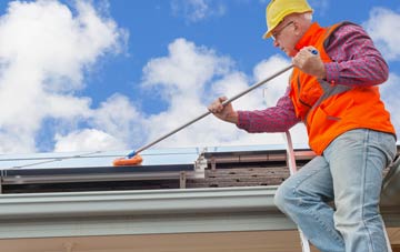 Budds Titson soft wash roof cleaning